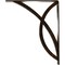Ekena Millwork Miller Wrought Iron Bracket, (Triple center brace), Antiqued Bronze 2"W x 12"D x 15"H BKTM02X12X15TMIABZ - alternate 8